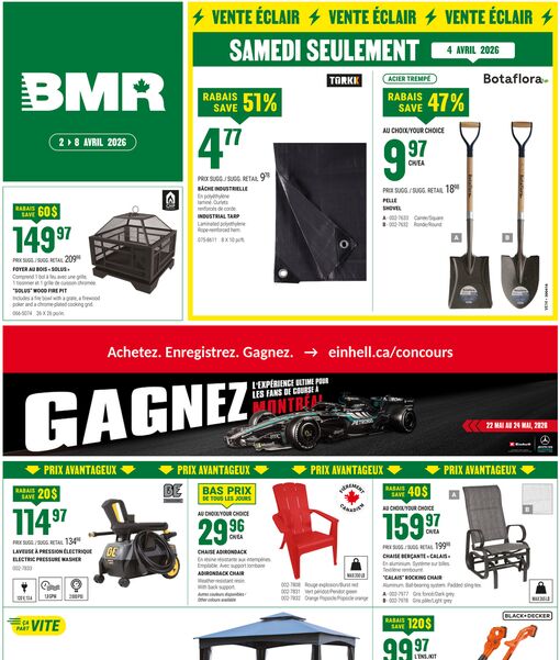 Circulaire BMR Le Groupe du 2 au 8 avril 2026