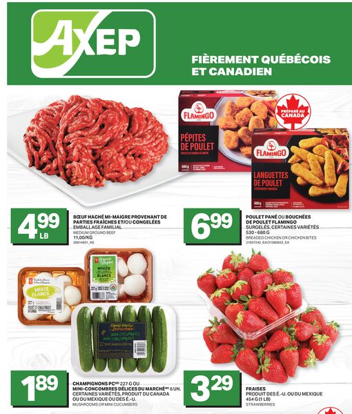 Circulaire Axep du 16 au 22 avril 2026