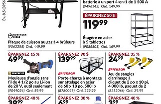 Circulaire Princess Auto du 14 au 26 avril 2026