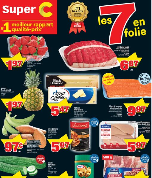 Circulaire Super C du 16 au 22 avril 2026