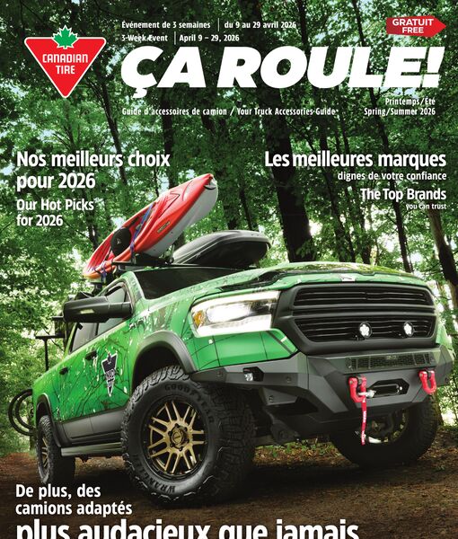 Circulaire Canadian Tire du 9 au 29 avril 2026