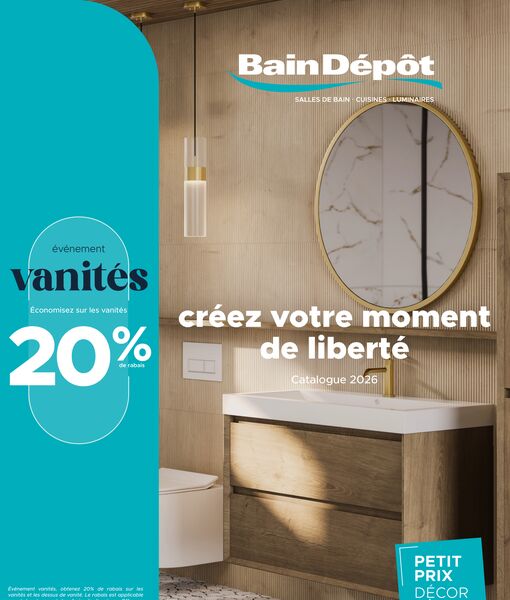 Circulaire Bain Depot du 6 février au 31 décembre 2026