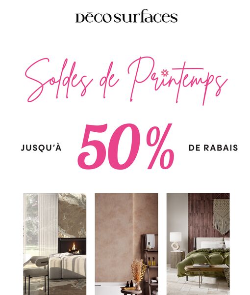 Circulaire Deco Surfaces du 2 au 30 avril 2026