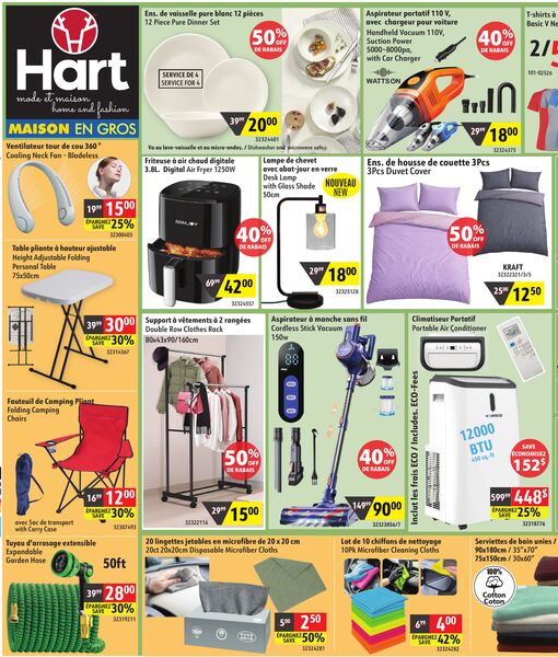 Circulaire Hart Stores du 15 au 28 avril 2026