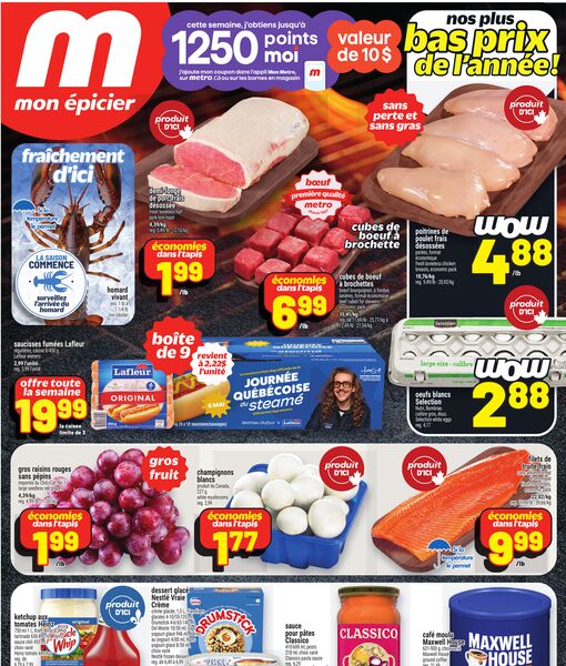 Circulaire Metro du 30 avril au 6 mai 2026