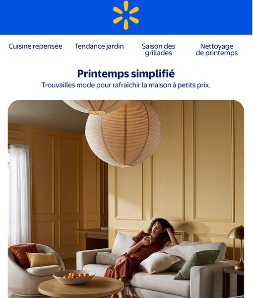 Circulaire Walmart du 2 au 29 avril 2026
