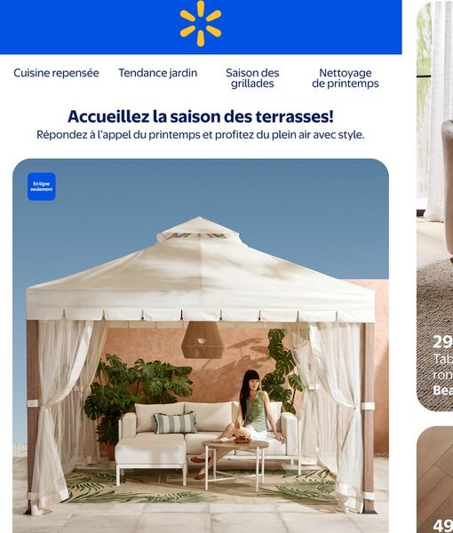 Circulaire Walmart du 2 au 29 avril 2026