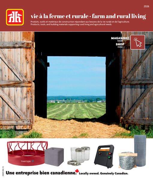 Circulaire Home Hardware du 2 avril au 31 décembre 2026