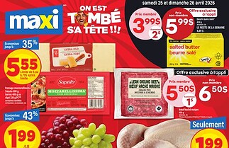 Circulaire Maxi du 23 au 29 avril 2026