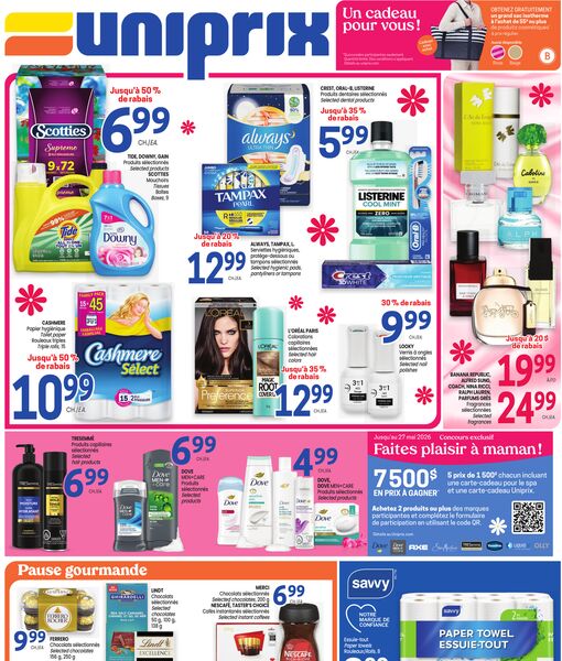 Circulaire Uniprix du 30 avril au 6 mai 2026