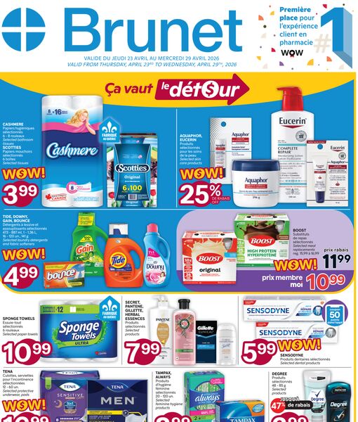 Circulaire Brunet du 23 au 29 avril 2026