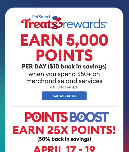 Circulaire PetSmart du 17 au 19 avril 2026