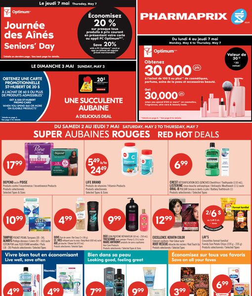 Circulaire Pharmaprix du 2 au 7 mai 2026