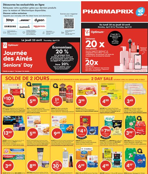Circulaire Pharmaprix du 18 au 23 avril 2026