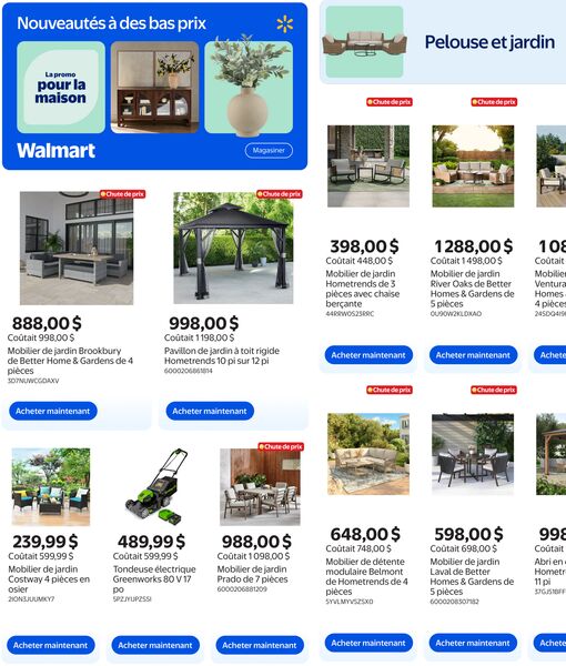 Circulaire Walmart du 30 avril au 6 mai 2026