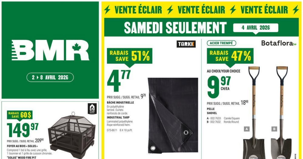 Circulaire BMR Le Groupe du 2 au 8 avril 2026