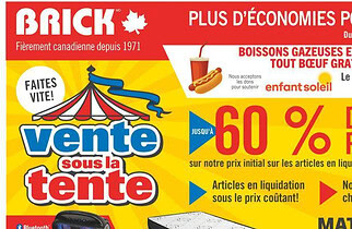 Circulaire Brick du 30 avril au 14 mai 2026