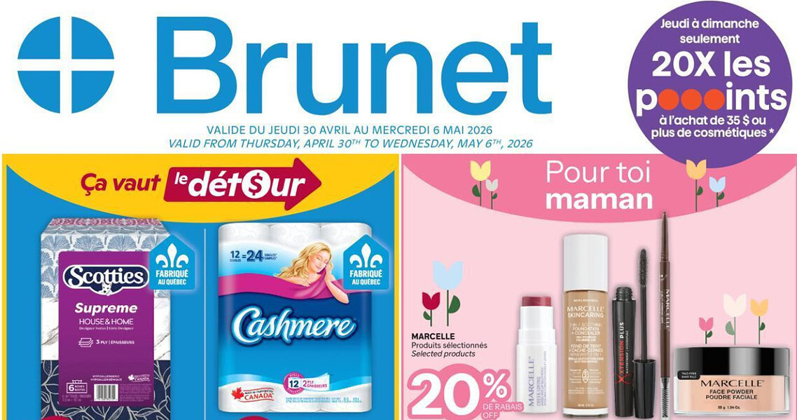 Circulaire Brunet du 30 avril au 6 mai 2026