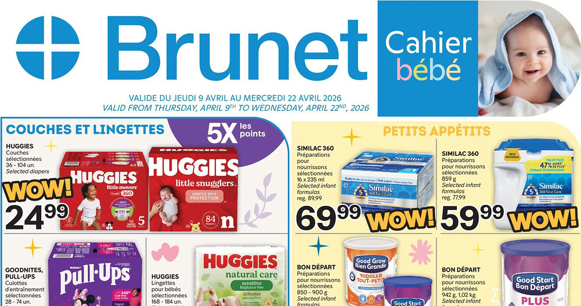 Circulaire Brunet du 9 au 22 avril 2026