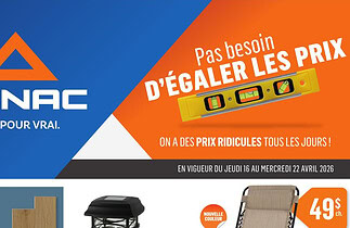 Circulaire Canac du 16 au 22 avril 2026