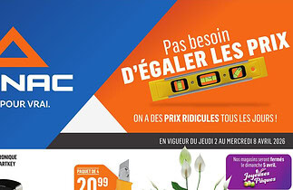 Circulaire Canac du 2 au 8 avril 2026