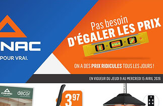 Circulaire Canac du 9 au 15 avril 2026