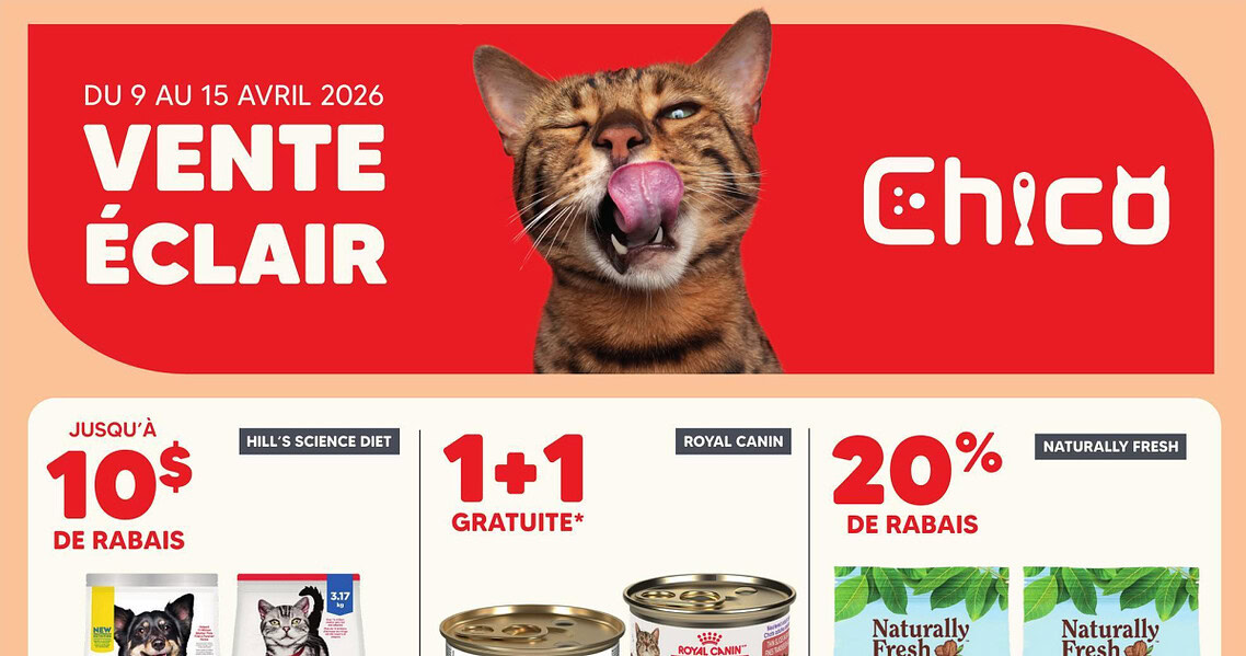 Circulaire Chico du 9 au 15 avril 2026