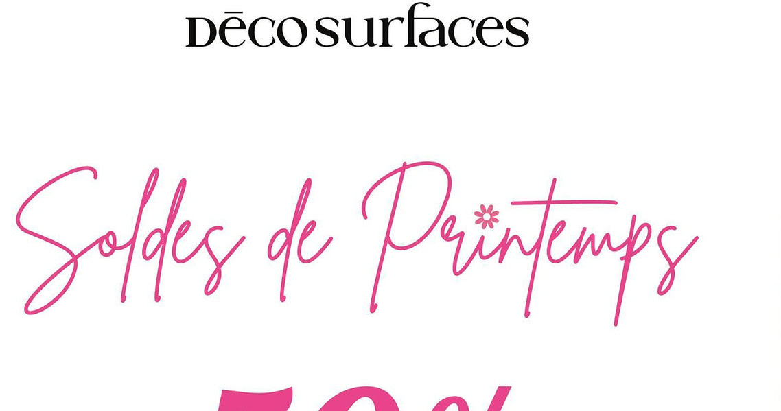 Circulaire Deco Surfaces du 2 au 30 avril 2026