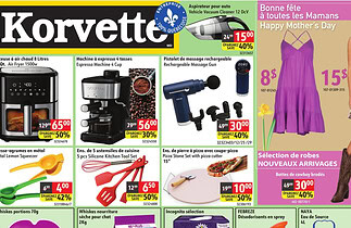 Circulaire Korvette du 30 avril au 14 mai 2026
