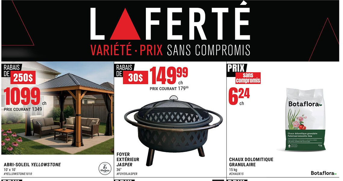 Circulaire Laferté du 2 au 8 avril 2026