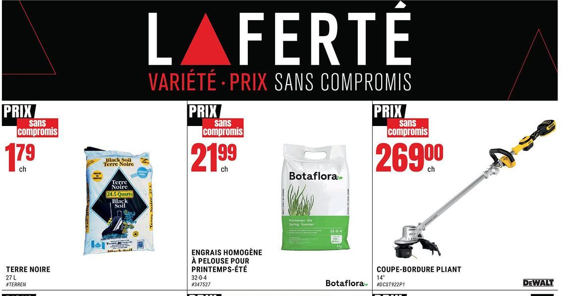 Circulaire Laferté du 9 au 15 avril 2026