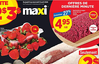 Circulaire Maxi du 9 au 15 avril 2026