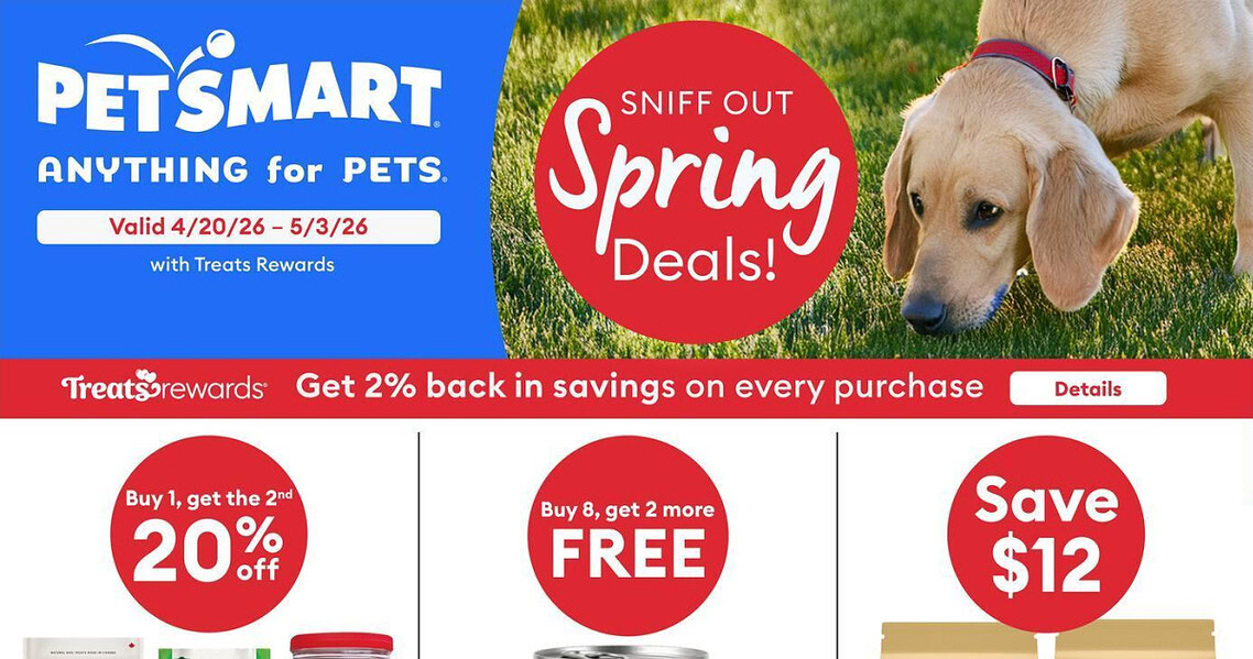 Circulaire PetSmart du 20 avril au 3 mai 2026