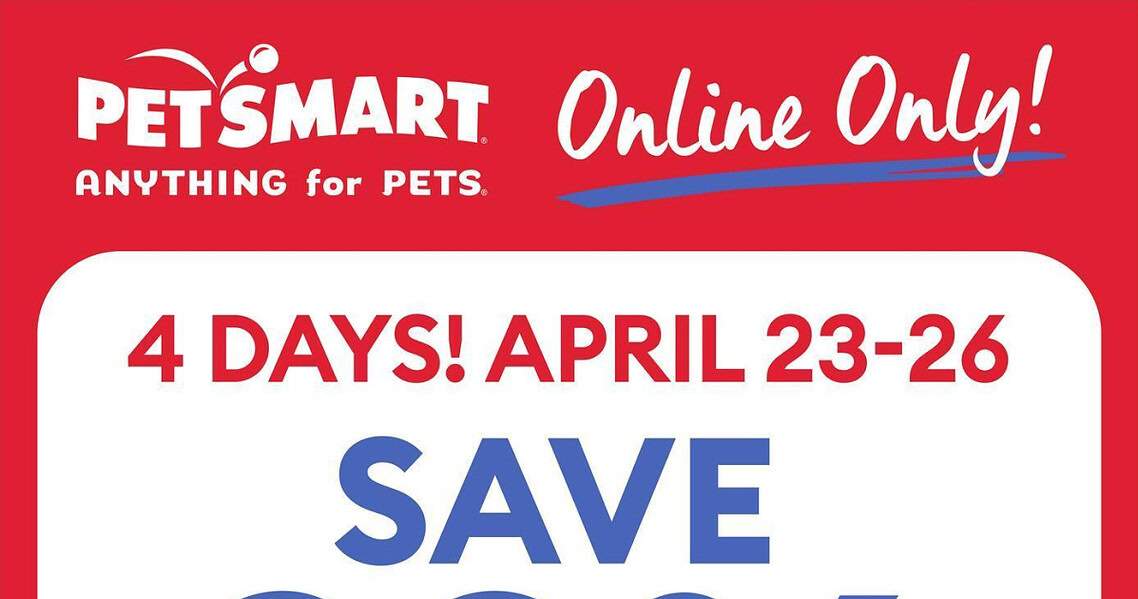Circulaire PetSmart du 23 au 26 avril 2026