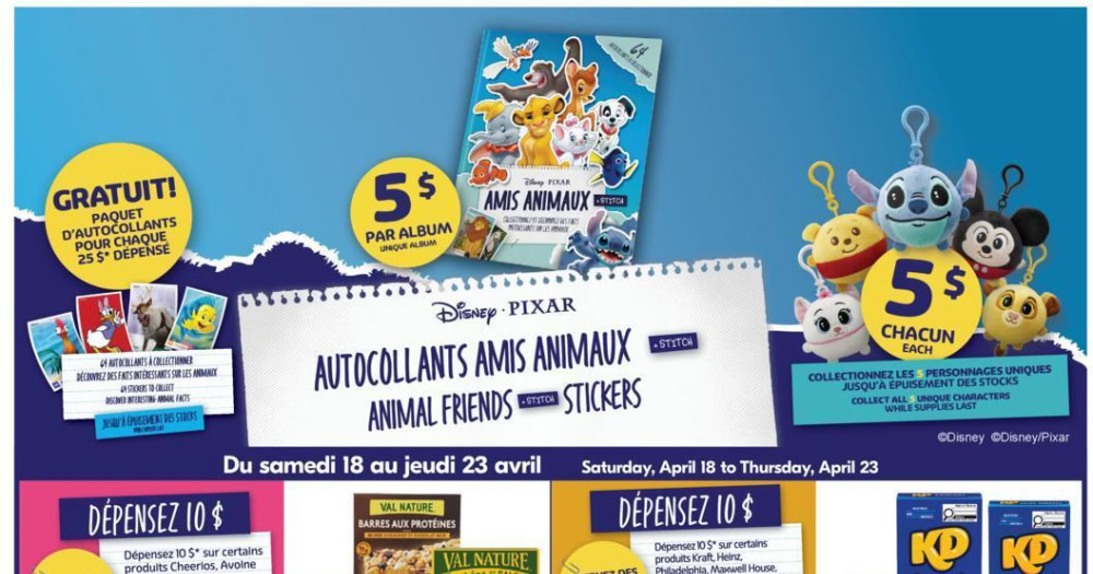 Circulaire Pharmaprix du 18 au 23 avril 2026