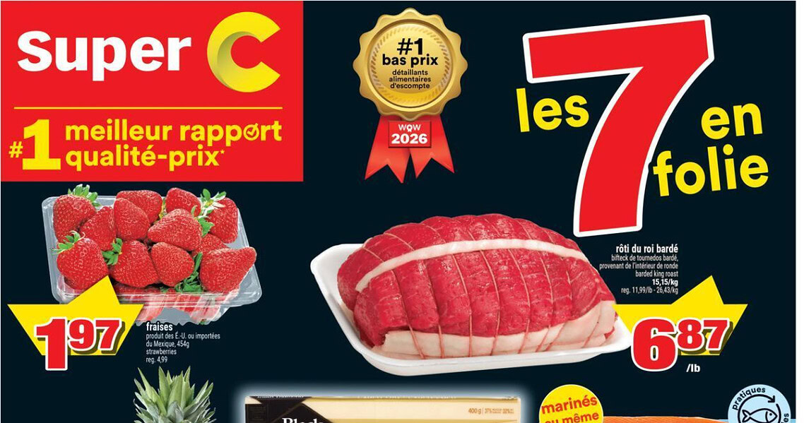 Circulaire Super C du 16 au 22 avril 2026