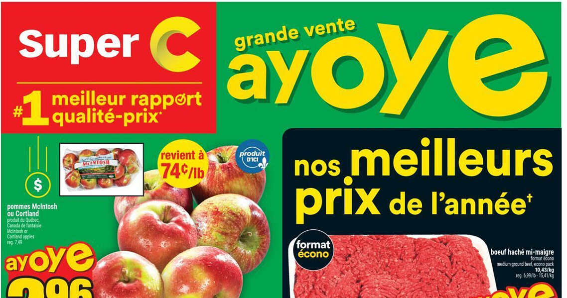 Circulaire Super C du 30 avril au 6 mai 2026