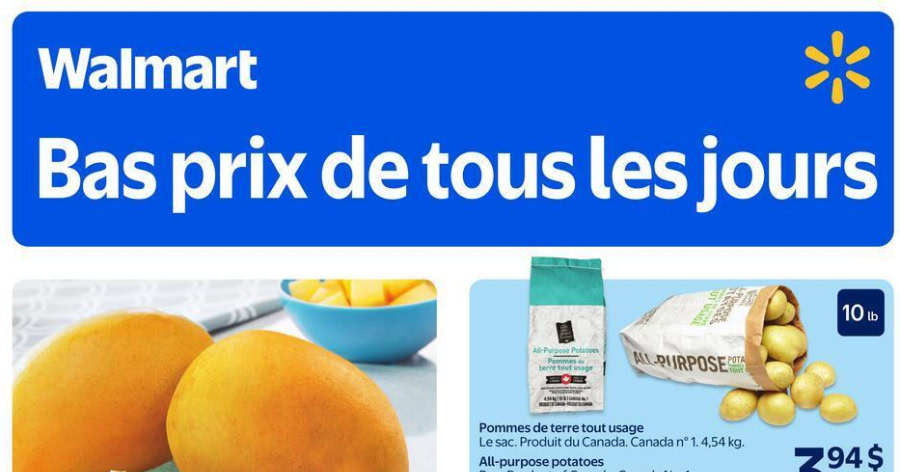 Circulaire Walmart du 23 au 29 avril 2026