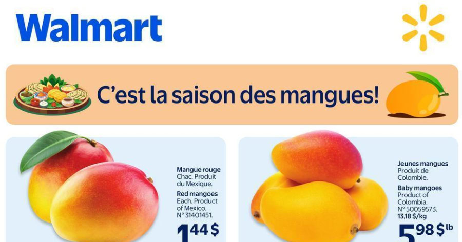 Circulaire Walmart du 23 avril au 6 mai 2026