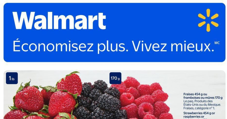 Circulaire Walmart du 30 avril au 6 mai 2026