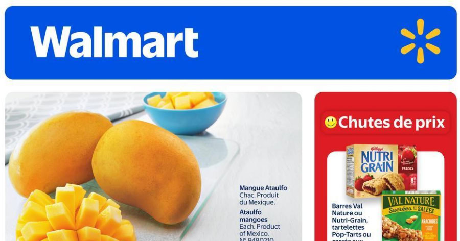 Circulaire Walmart du 9 au 15 avril 2026