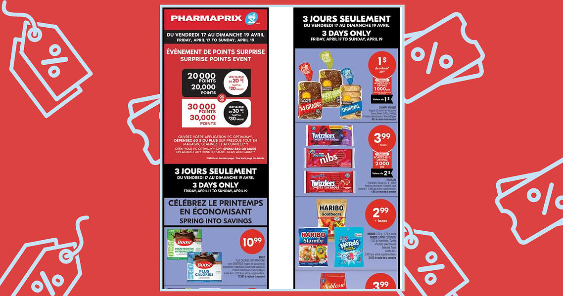 Circulaire Pharmaprix du 17 au 23 avril 2026