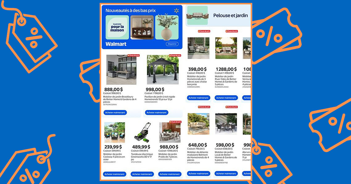 Circulaire Walmart du 30 avril au 6 mai 2026