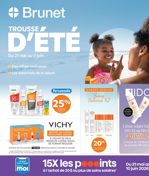 Circulaire Brunet du 21 mai au 3 juin 2026