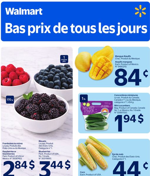 Circulaire Walmart du 21 au 27 mai 2026