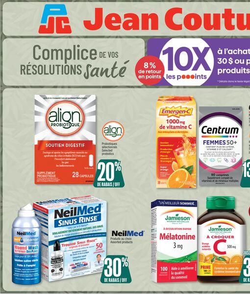 Circulaire Jean Coutu du 7 au 13 mai 2026