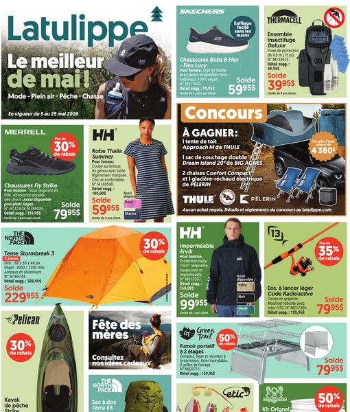 Circulaire Latulippe du 5 au 25 mai 2026