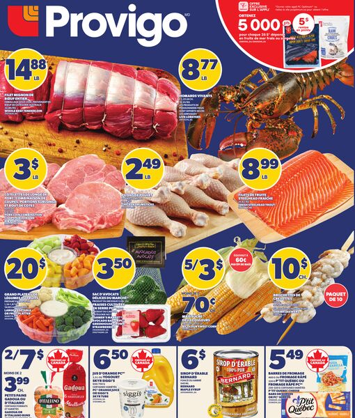 Circulaire Provigo du 7 au 13 mai 2026