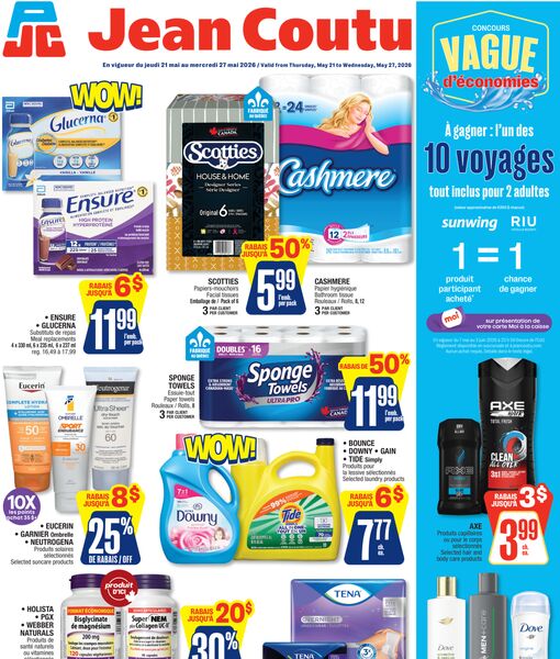 Circulaire Jean Coutu du 21 au 27 mai 2026