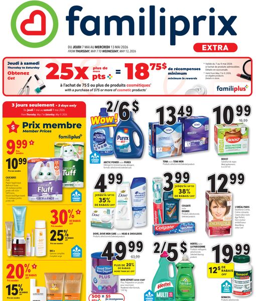 Circulaire Familiprix du 6 au 13 mai 2026